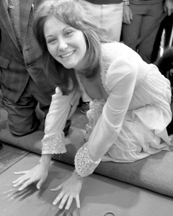 Retrato de Linda Lovelace, fotografada por Cal Montney, Los Angeles Times